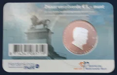 Nederland 5 euro 2015 coincard UNC Slag bij Waterloo