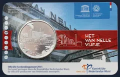 Nederland 5 euro 2015 coincard Van Nellefabriek UNC