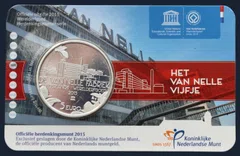 Nederland 5 euro 2015 Van Nellefabriek UNC coincard