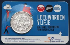 Nederland 5 euro 2018 Leeuwarden coincard UNC