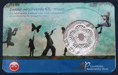 Nederland 5 euro 2018 Leeuwarden coincard UNC