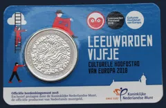 Nederland 5 euro 2018 Leeuwarden coincard UNC