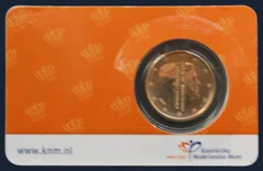Nederland 50 cent 2017 Willem Alexander coincard