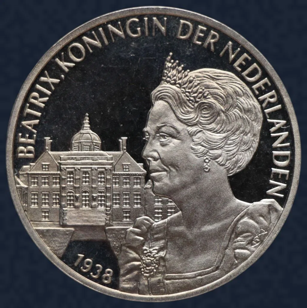 Nederland Beatrix Je maintiendrai penning