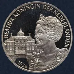 Nederland Beatrix Je maintiendrai penning