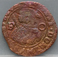 Oord Friesland — Koper (zonder jaartal) voorzijde