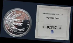 Penning 10 jaar euro 2008