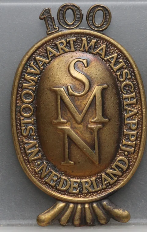 Penning 100 jaar Stoomvaart Maatschappij Nederland 1870-1970