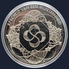 Penning 1000 gulden 2001 Afscheid van een munteenheid