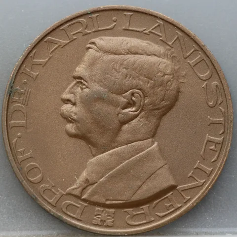 Penning Karl Landsteiner — Rode Kruis Donorerkenning