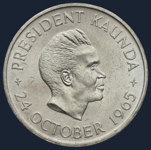 5 Shillings 1965 Zambia - Onafhankelijkheid