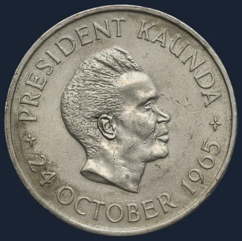 5 Shillings 1965 Zambia - Onafhankelijkheid