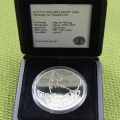 Alternative view of 50 Gulden 1994 Verdrag van Maastricht - Proof
