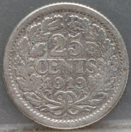 25 cent 1919 – kwartje 1919 - Afbeelding 2
