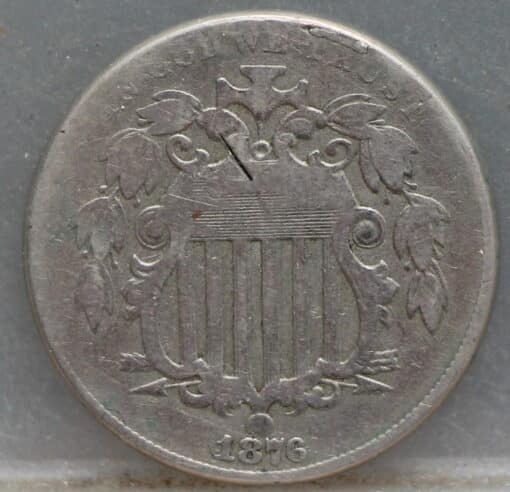 5 cents 1876 USA - Afbeelding 2