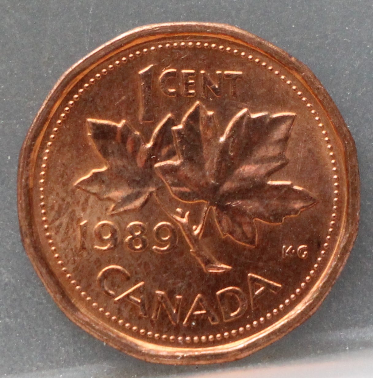 1 Cent 1989 Canada - mooi!