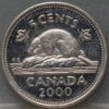 5 cents 2000 Canada – mooi!