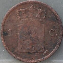 Alternative view of 1 Cent 1827 U - Willem 1