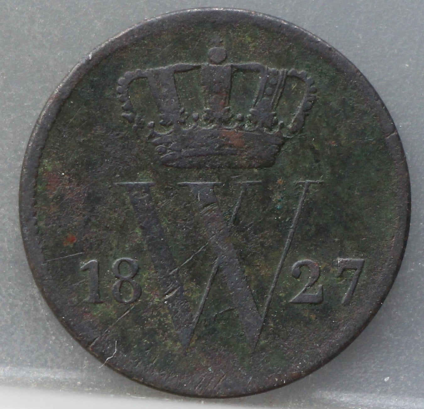 1 Cent 1827 U
