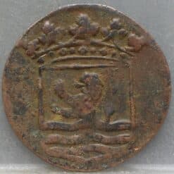 Alternative view of Duit Zeeland VOC 1754