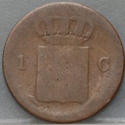 Alternative view of 1 Cent 1837 Willem 1