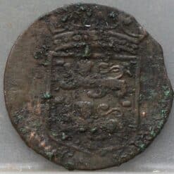 Alternative view of Duit West Friesland VOC 1748