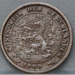 Halve cent 1909 - 1/2 cent 1909