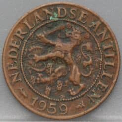 1 cent 1959 Nederlandse Antillen