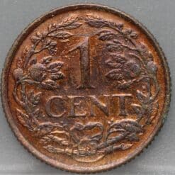 Alternative view of 1 cent 1968 Nederlandse Antillen