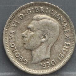 6 Pence 1951 Australie