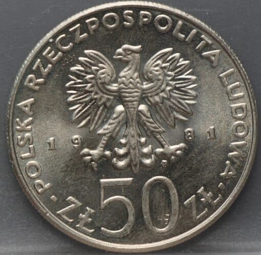 50 Zlotych 1981  "Władysław I Herman" - Afbeelding 2