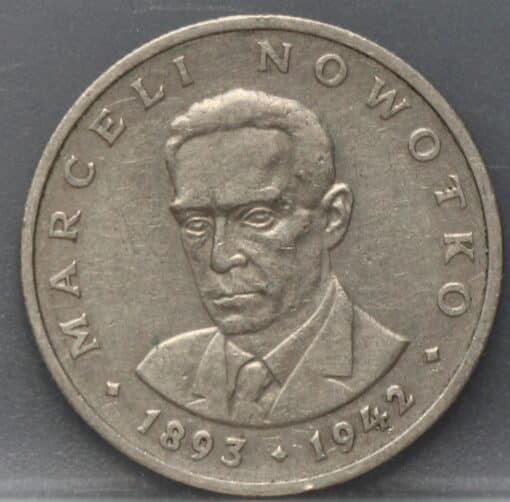 20 Zlotych 1976 Polen "Marceli Nowotko"