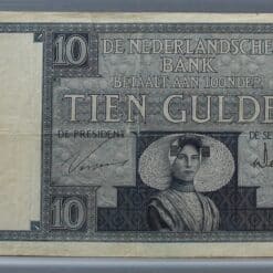 10 Gulden 1924 Zeeuws Meisje – NVMH 39-2b