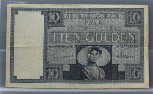 10 Gulden 1924 Zeeuws Meisje – NVMH 39-2b