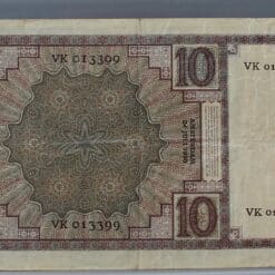 Alternative view of 10 Gulden 1924 Zeeuws Meisje – NVMH 39-3a