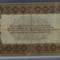 Alternative view of 1 gulden 1920 zilverbon – 1 letter