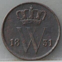 1 Cent 1831 - schaars!