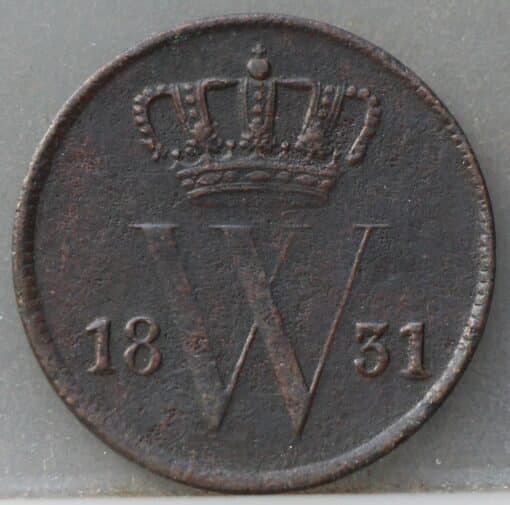 1 Cent 1831 - schaars!