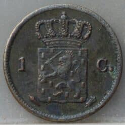 Alternative view of 1 Cent 1837