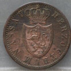 Alternative view of 1 Kreuzer 1830 Nassau