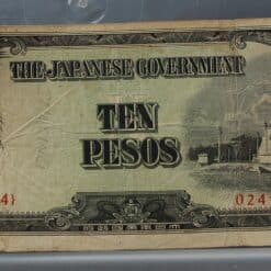 10 Pesos 1943 Philipijnen – The Japanese Government