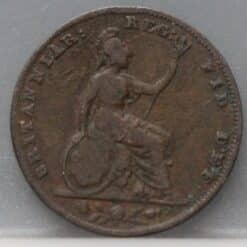 Alternative view of 1 farthing 1853 Verenigd Koninkrijk