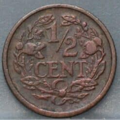 Alternative view of Halve cent 1909 - 1/2 cent 1909