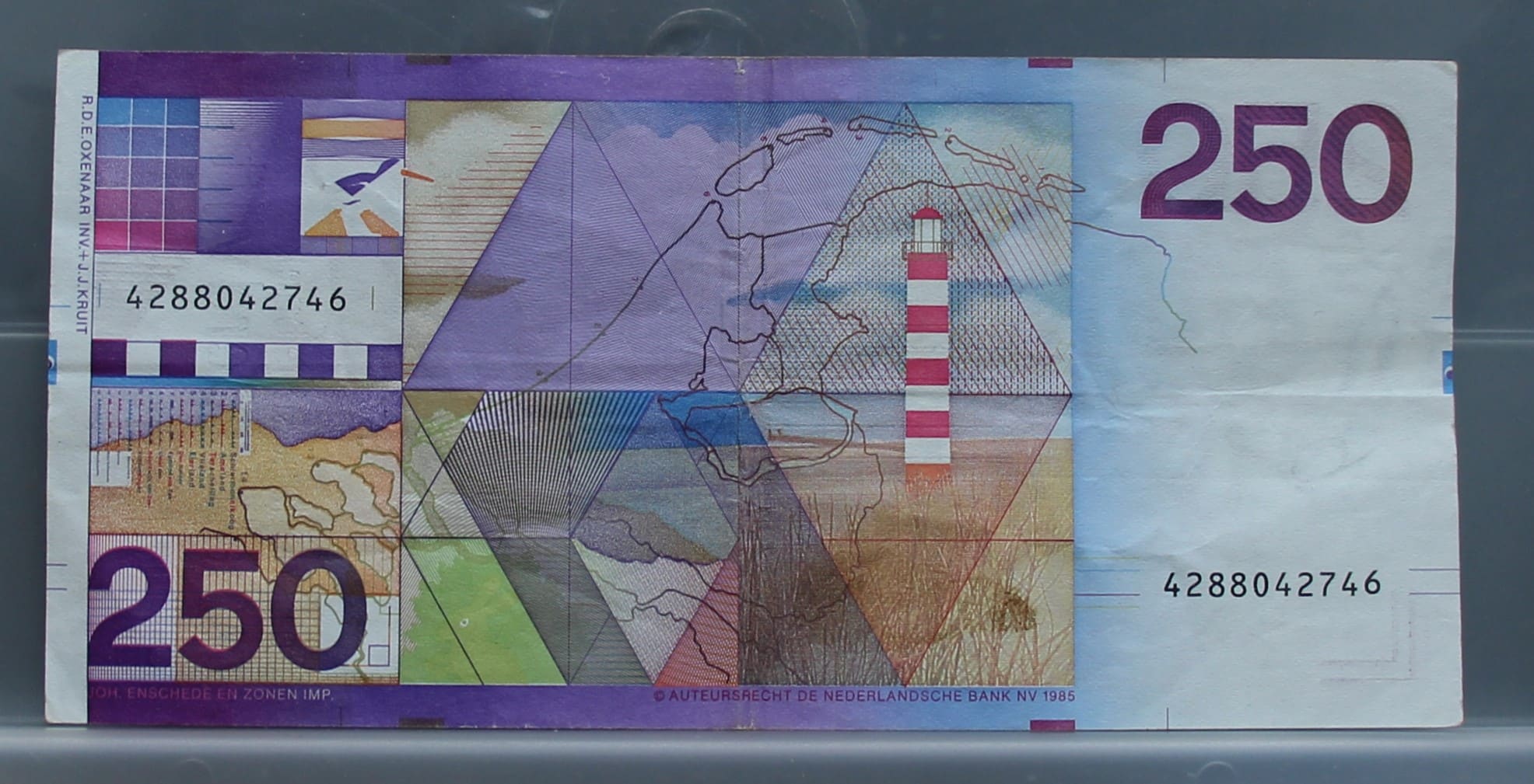250 gulden 1985 Vuurtoren – NVMH 134-1 - Afbeelding 2