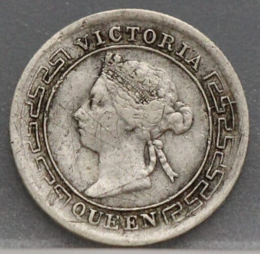 10 Cents 1894 Ceylon - Afbeelding 2