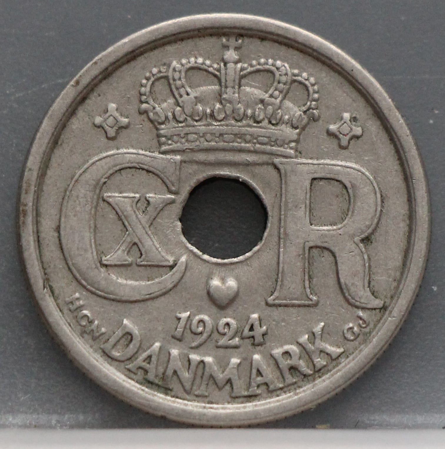 25 øre 1924 Denemarken