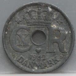 25 øre 1942 Denemarken