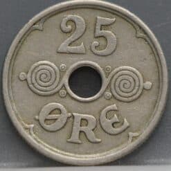 Alternative view of 25 øre 1924 Denemarken