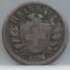 2 Rappen 1850 Zwitserland