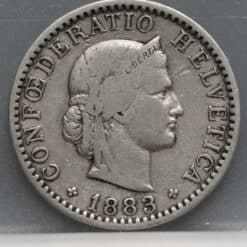 20 Rappen 1883 Zwitserland